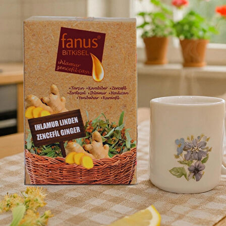 Fanus Ihlamur - Zencefil Dökme Bitki Çayı 150 gr 