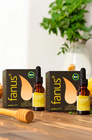 Fanus Su Bazlı Organik Propolis 20ml x 2 Adet