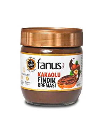 Fanus Gurme Kakaolu Fındık Kreması 400G