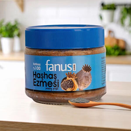 Fanus Katkısız %100 Haşhaş Ezmesi 300g