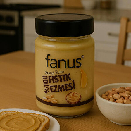 Fanus Glutensiz %100 Fıstık Ezmesi 300g