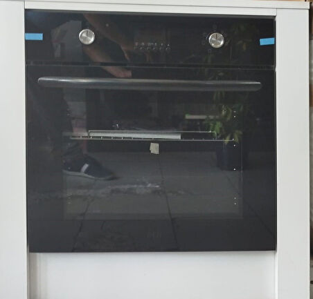 Çetintaş Evii 5232 TAŞ Dijital Siyah Turbo Ankastre Fırın