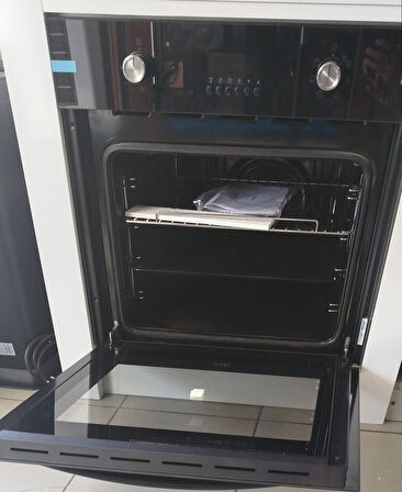 Çetintaş Evii 5232 TAŞ Dijital Siyah Turbo Ankastre Fırın