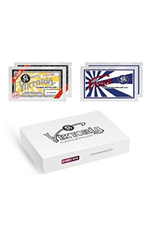 Viktoria Kumaş Boyası 2 Adet Kanarya Rengi 2 Adet Sabitleyici Fiske