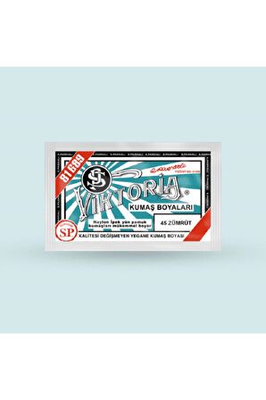 No:45 Kumaş Boyası Zümrüt Yeşili (2 ADET) Boya Sabitleyici Fiske
