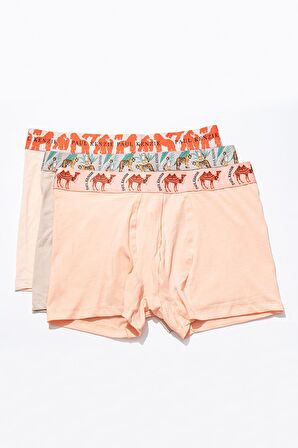 Comfort Flex 3'lü Erkek Boxer - Wild