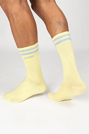 Motley Socks Unisex Nakışlı Uzun Tenis Çorap - Rainbow 1