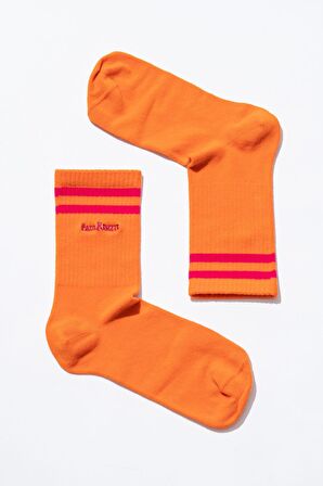 Motley Socks Unisex Nakışlı Uzun Tenis Çorap - Rainbow 4