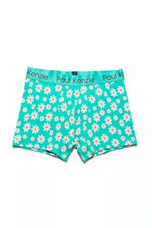 Desenli Erkek Boxer - Couple Collection Daisy