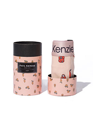 Desenli Erkek Boxer - Couple Collection Lazy