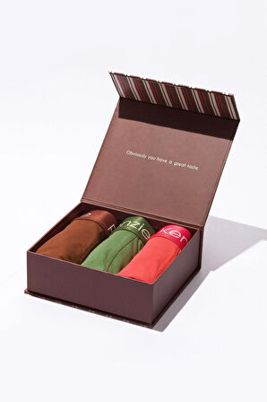 3'lü Erkek Boxer Vintage Collection - Vintage