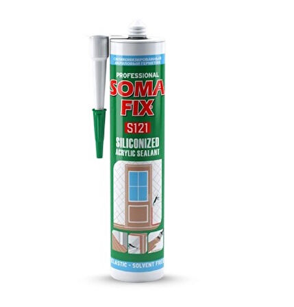 310 ml Somafix Akrilik Mastik Beyaz