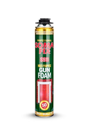 Somafix S911 Tabancalı Poliüretan Köpük 750ml