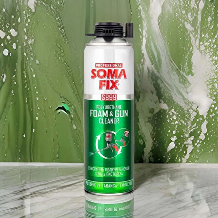 SOMAFİX KÖPÜK TEMİZLEYİCİ 500 ML 1 ADET GÖNDERİLİR