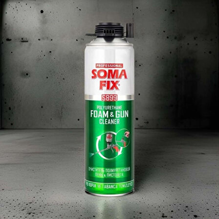 SOMAFİX KÖPÜK TEMİZLEYİCİ 500 ML 1 ADET GÖNDERİLİR