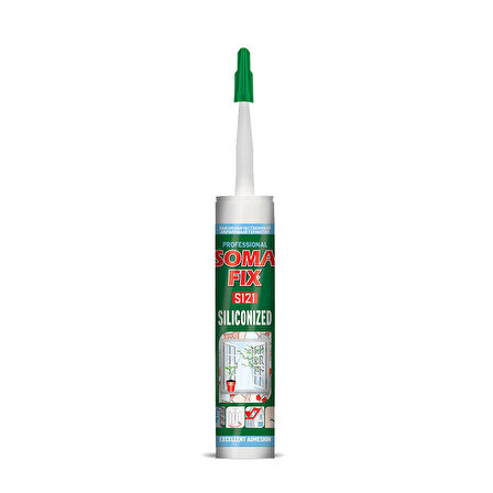 SOMA SİLİKONİZE MASTİK 310 ML BEYAZ