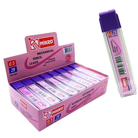 Mikro M-600 2B 60 mm 0.5 Kalem Ucu 48 Tüp