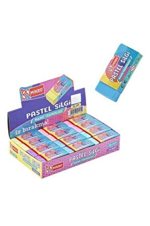 Mikro Silgi Soft Pastel 2b-24p