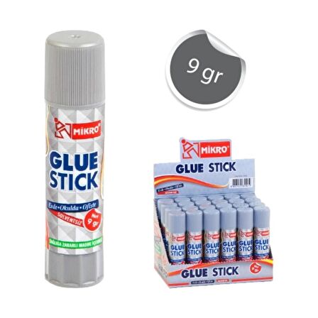 Mikro Stick Yapıştırıcı 9 Gr. - 24 Adet