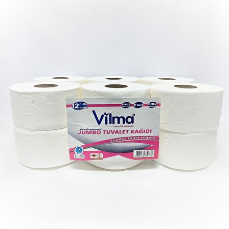 Vilma 2 Katlı 12'li Tuvalet Kağıdı