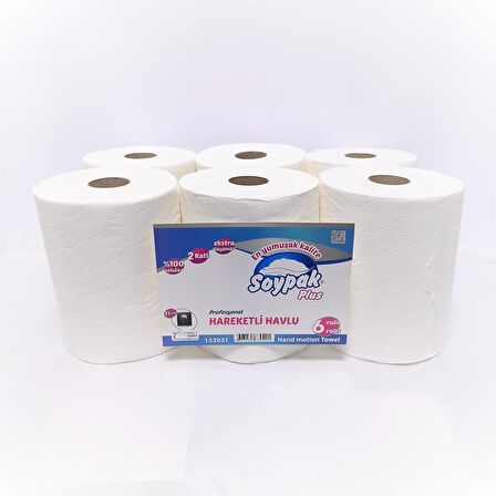 Soypak Plus Hareketli Havlu 21 cm.*85 m.