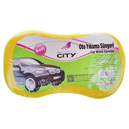 NEW CITY SOFT OTO YIKAMA SÜNGERİ 24 ADETLİ