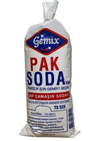 Gemix Pak Soda Matik 600 gr Çamaşırlar Için X 3 Adet