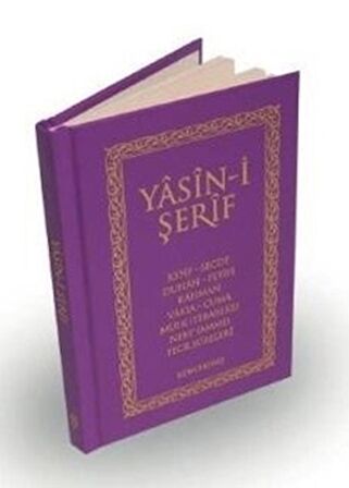 Yasini Şerif (Cep Boy, Mor, Ciltli)
