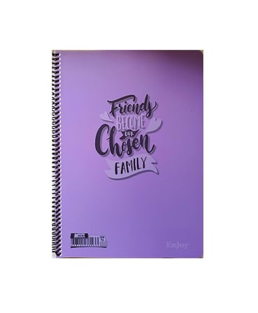 Enjoy Defter 2'li Set 120Yp Kareli+Çizgili