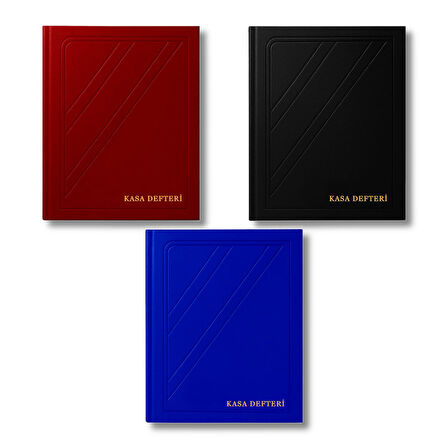 Sim 17x24 320 Yaprak Cilt Bezli Kasa Defteri 1 Adet