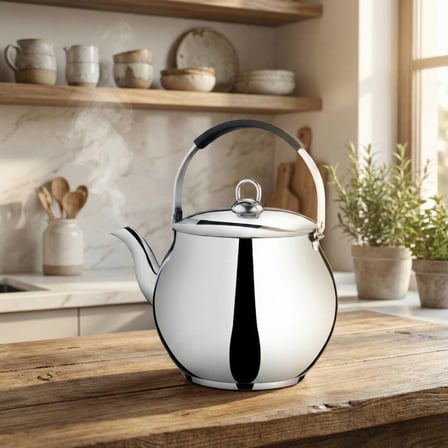 5 Lt. Küre Silikonlu Üstten Tutmalı Kettle