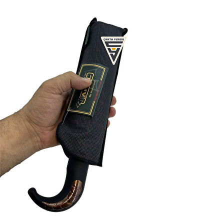 April A-226G A1 Baston Sap 10 Telli Tam Otomatik Şemsiye