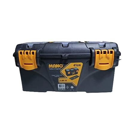 TAKIM ÇANTASI MANO PLASTİK KİLİTLİ 16" C.OR-16