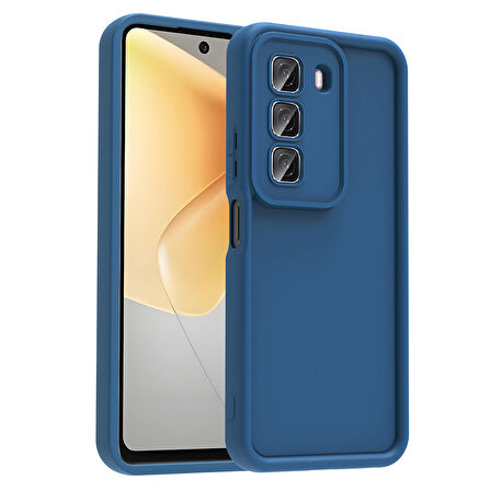 İnfinix Hot 50 4G Kılıf Kamera Korumalı Ananas Silikon Kapak