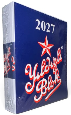 YILDIZLI BLOK MASA TAKVİMİ 2027