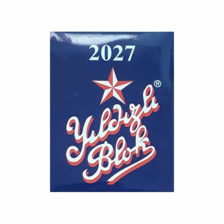 YILDIZLI BLOK MASA TAKVİMİ 2027