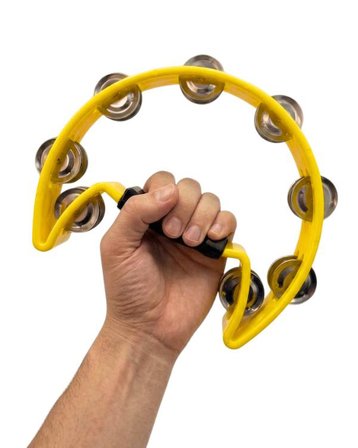 Temel Yarım Ay Tef 16 Zilli Sarı 21.5 cm BY11-12