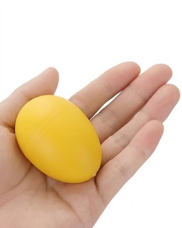Temel Plastik Yumurta Marakas Ritim Aleti Sarı