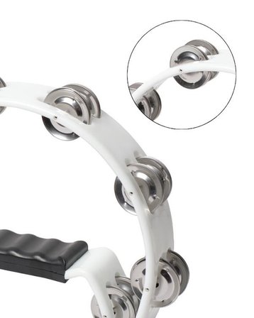 Temel Yarım Ay Tef 16 Zilli Beyaz 21.5 cm