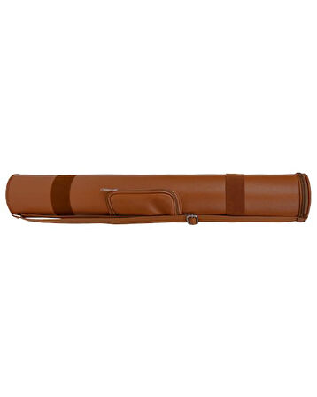 Yuga Suni Deri Proje Tüpü Cepli 10,5 cm Taba