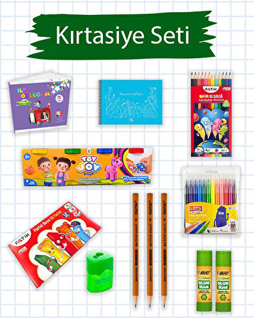 Temel Okul Kırtasiye Seti İlk Sözlüğüm Hediyeli