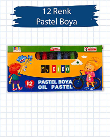 Temel 4 Adet Öğrenci Boyama Seti