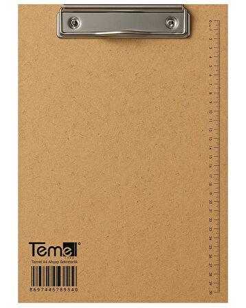 Temel Ahşap Sekreterlik A4 2li Set