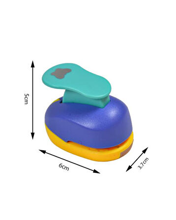 Kamei Şekilli Delgeç Kelebek 1.3 cm KM8805