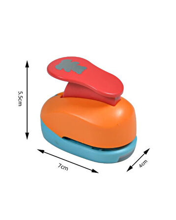 Kamei Şekilli Delgeç Ayıcık 2.5 cm KM8810