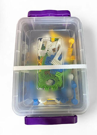 40 Parça Kutulu Eğitici Taraklı Puzzle 4608