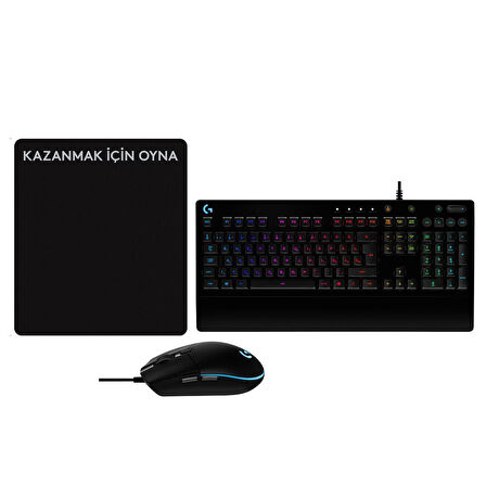 Logitech G G102 Oyuncu Mouse ve G213 Oyuncu Klavyesi Seti (Mouse Pad Hediyeli)