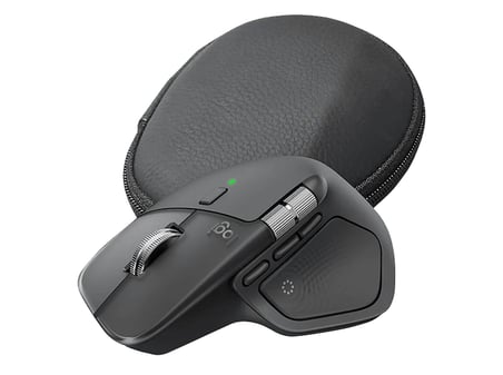 LOGITECH MX Master 4 Bluetooth Mouse Grafit  + Koruma Kılıfı