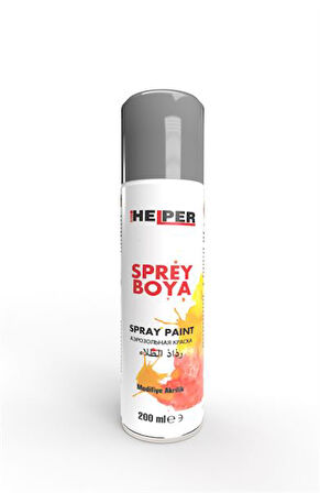 Mxs HELPER SPREY BOYA RAL 9006 METALIK GRI   200 ml