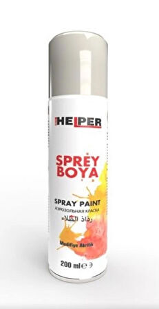 Helper RAL 9010 Parlak Beyaz Sprey Boya 200ml